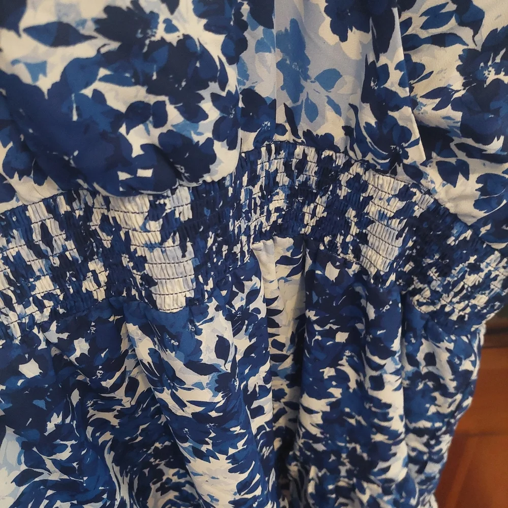 nwot Vince Camuto long sleeve‎ tiered mini dress XXL